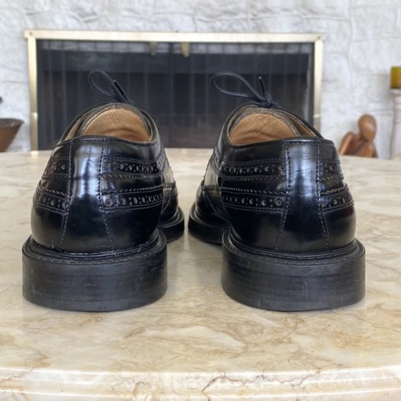 Aldo Romano Sicari Leather Wingtip Brogues Made in Italy - Picture 6 of 11